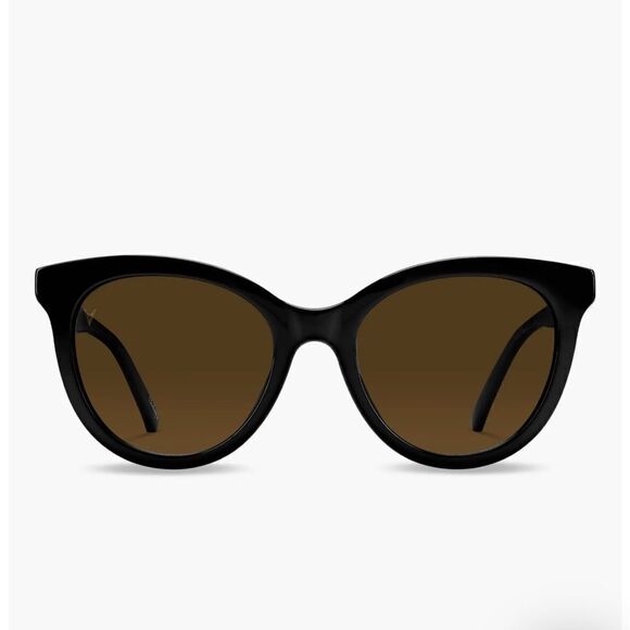 NWT Vincero Demi 53mm Polarized Round Sunglasses, Case & cleaning cloth - Picture 2 of 10